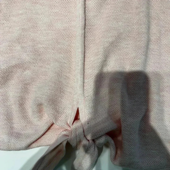 J.Jill Waffleknit Tie Long Sleeve Shirt - Picture 4 of 8